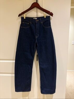 Madewell NWOT Dark Indigo High-Rise Balloon Jean